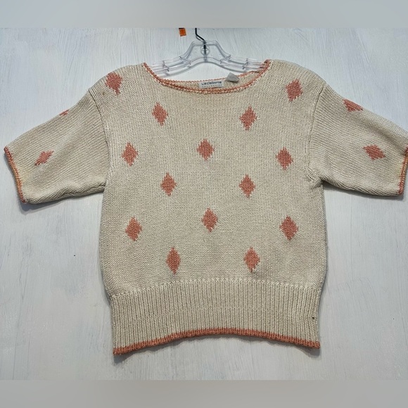 True Vintage 1980s–90s Liz Claiborne Collection Silk Blend Sweater Top - Picture 1 of 13